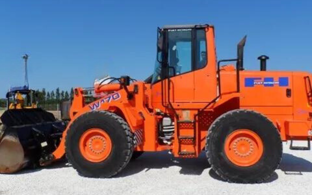 PALA GOMMATA FIAT KOBELCO W170