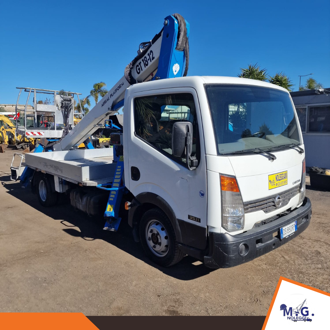 cestello nissan cabstar 18metri cestello nissan cabstar 18metri